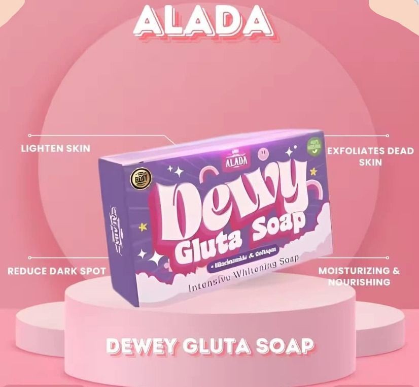 ALADA Natural Dewy Gluta Soap 70g – With Niacinamide & Collagen