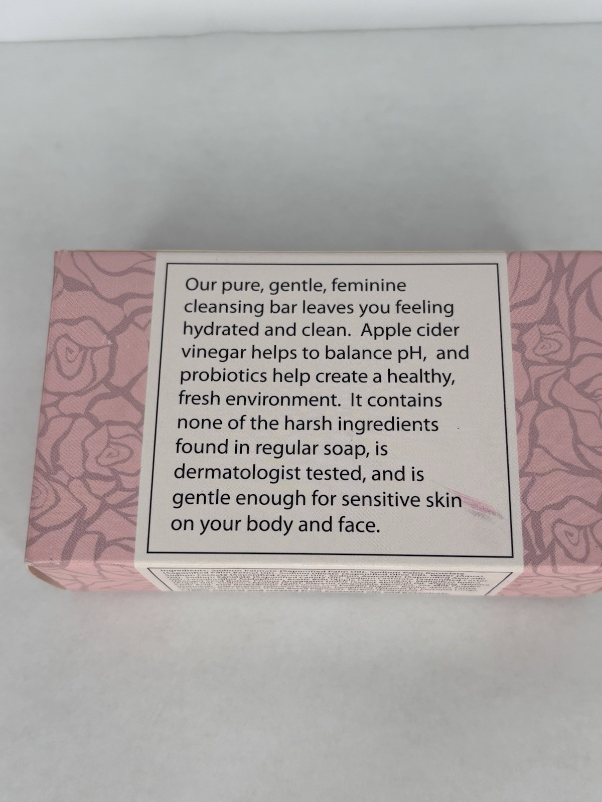 One With Nature Feminine Cleansing Bar Apple Cider Vinegar- Probiotics (3 Bars)