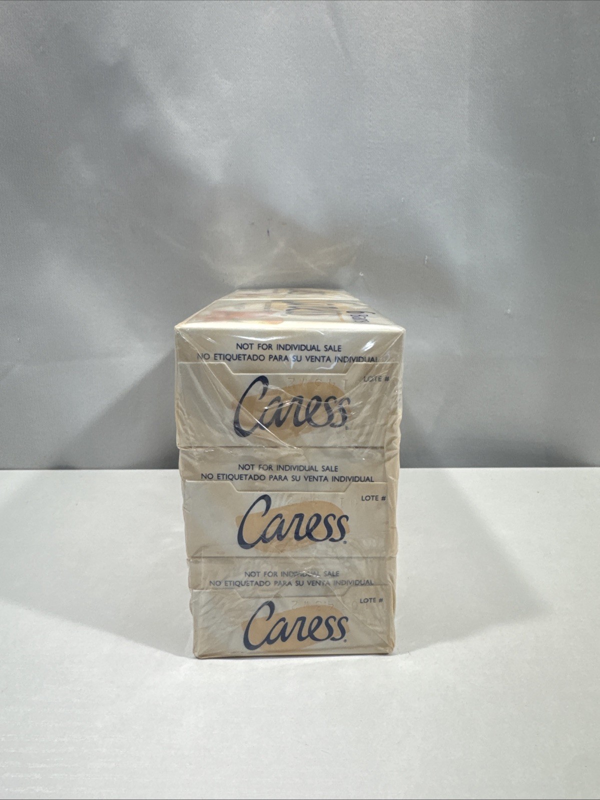 Vtg Caress Moisturizing Body Bar Nature’s Silk Soap Unilever 2001 4.75oz 6 Bars