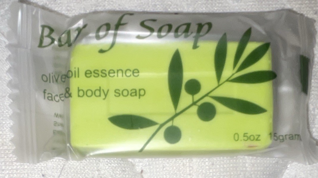 Olive Oil Essence Olive Oil Face & Body Bar Soap Travel Size 0.5 oz Lot 15