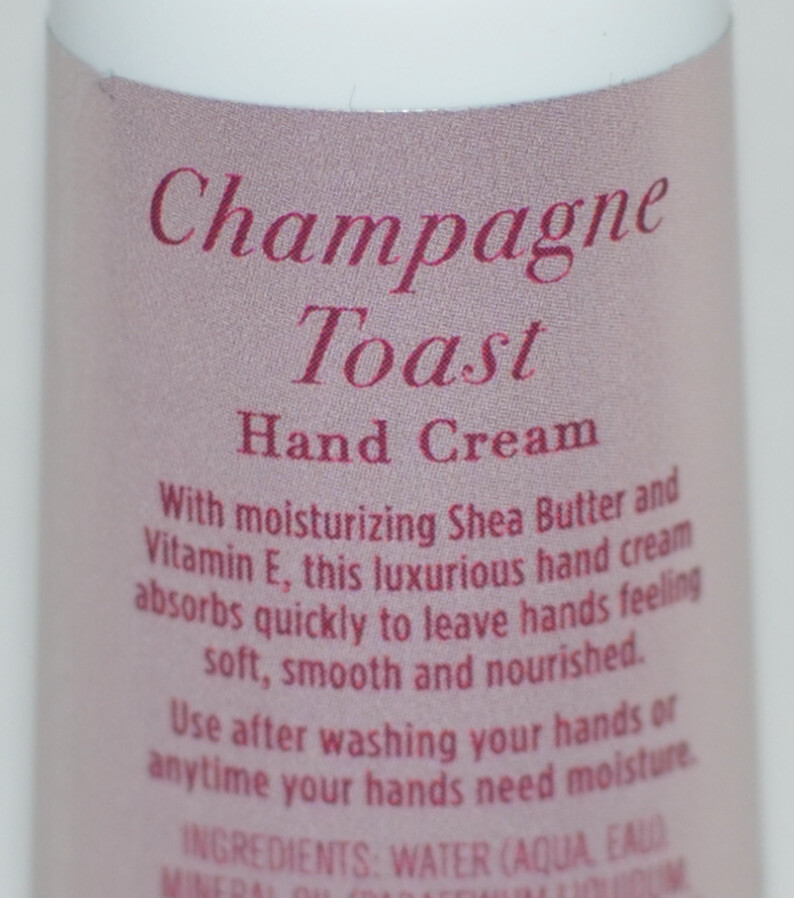 3 BATH & BODY WORKS CHAMPAGNE TOAST SHEA BUTTER HAND CREAM LOTION 1OZ TRAVEL