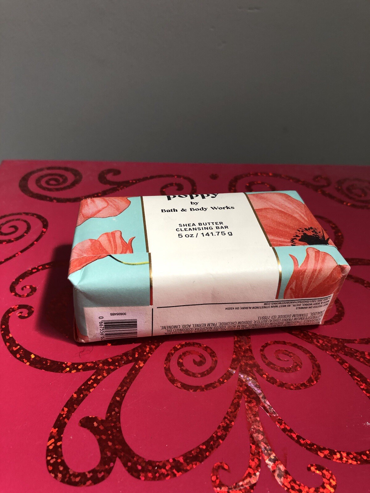 Bath & Body Works POPPY Originals Soap Bar 5 oz Retired