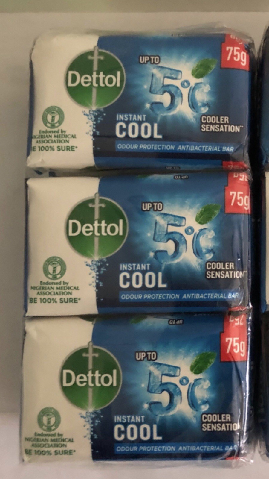 Dettol soap (Pack of 6).