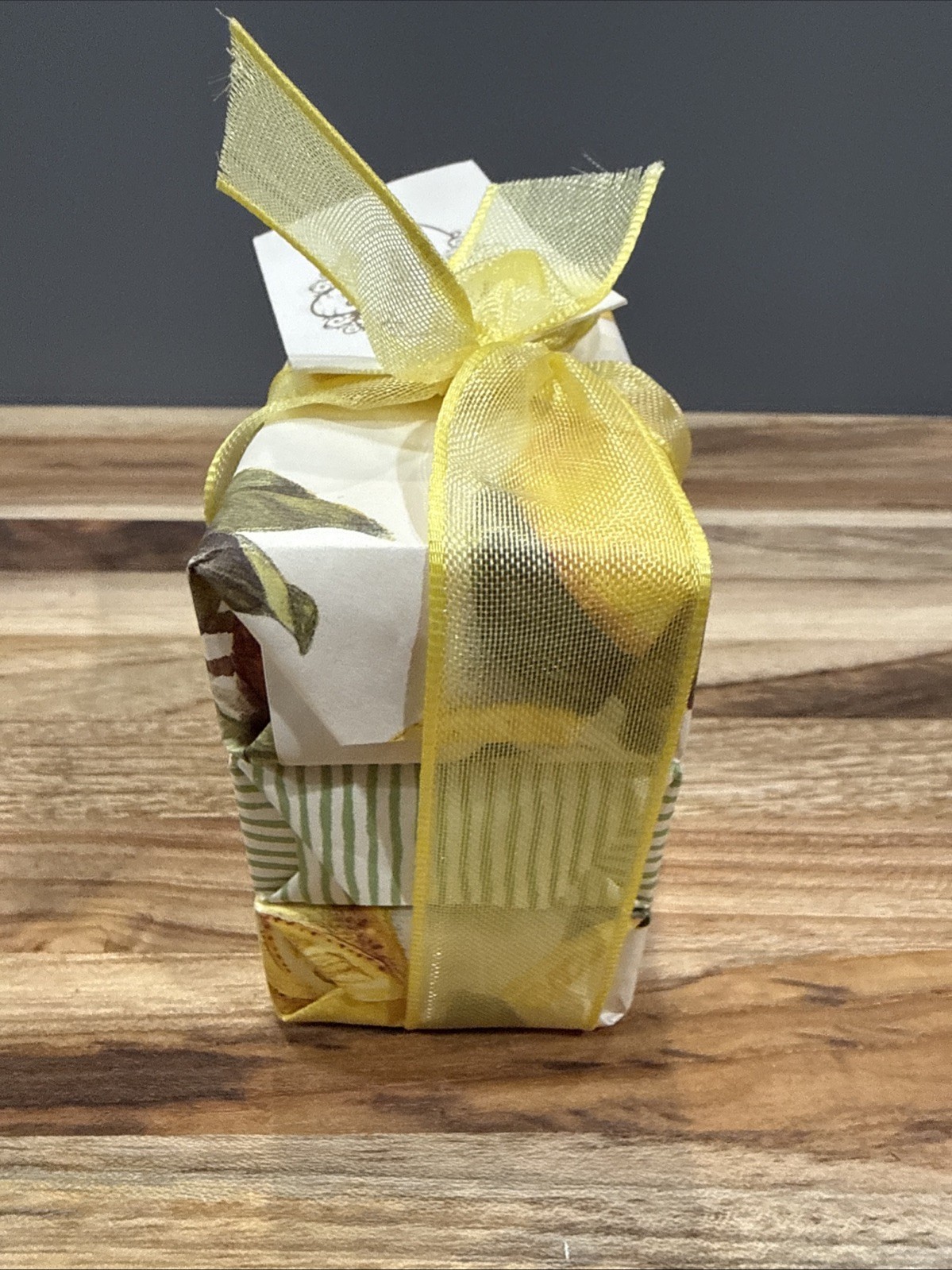 Alchimia Soaps Set of Three Lemon Scented Soap Bars 3x100g/10.5 Oz