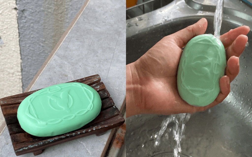 Thai Herbal Parrot Bar Soap Unique Botanical Scent Bath Body 70 g 12 bar.