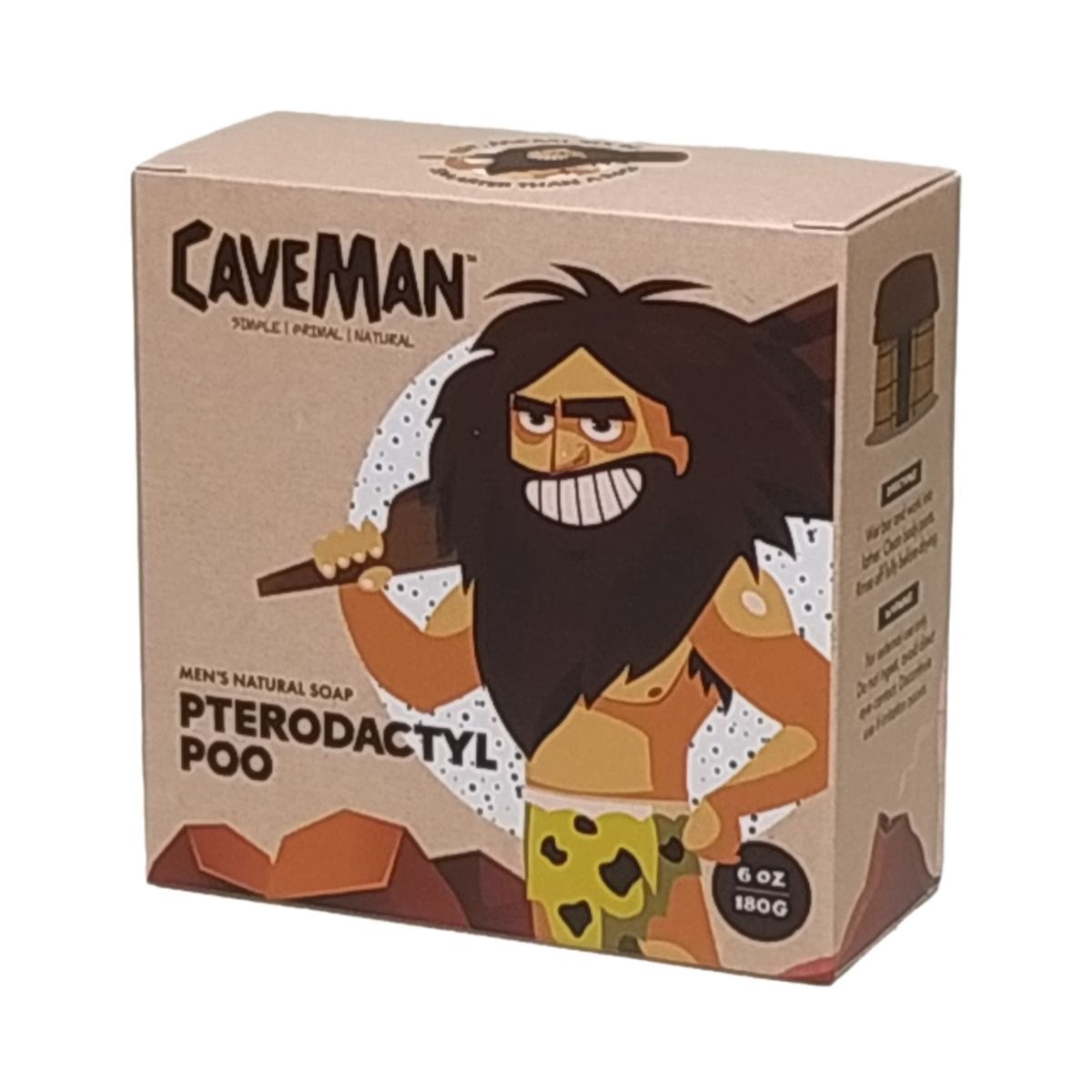 CaveMan Men’s Natural Soap – Moisturizing, Exfoliating, & Refreshing Bar Soaps