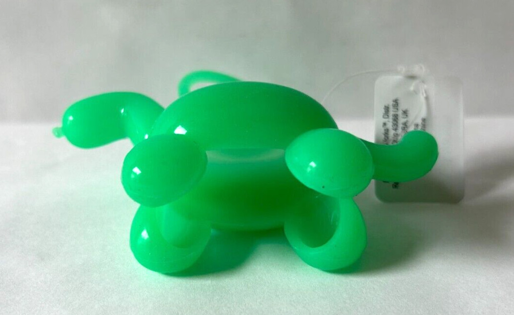 NEW Bath & and Body Works BALLON ANIMAL GREEN DINOSAUR Pocket Gel Holder Sleeve