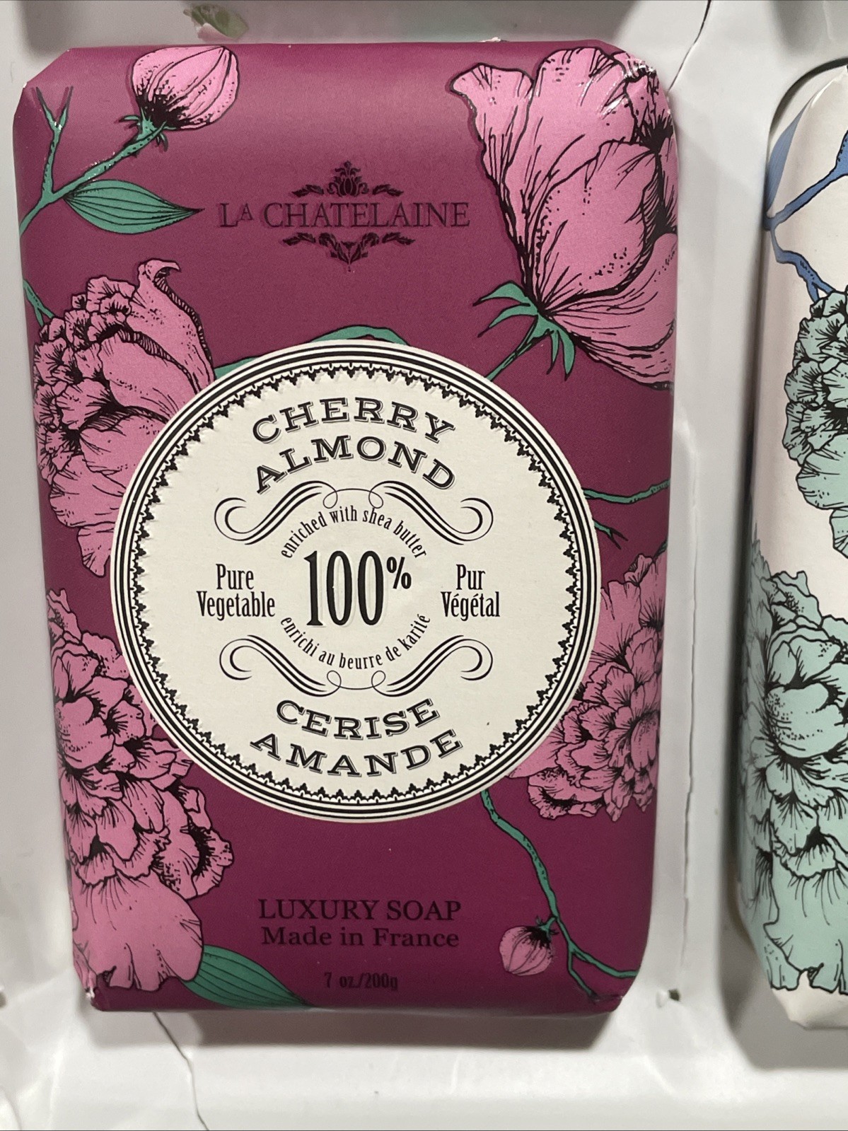 La Chatelaine LUXURY SOAP COLLECTION France De Savon x6 Bars 7oz ea Triple Mill