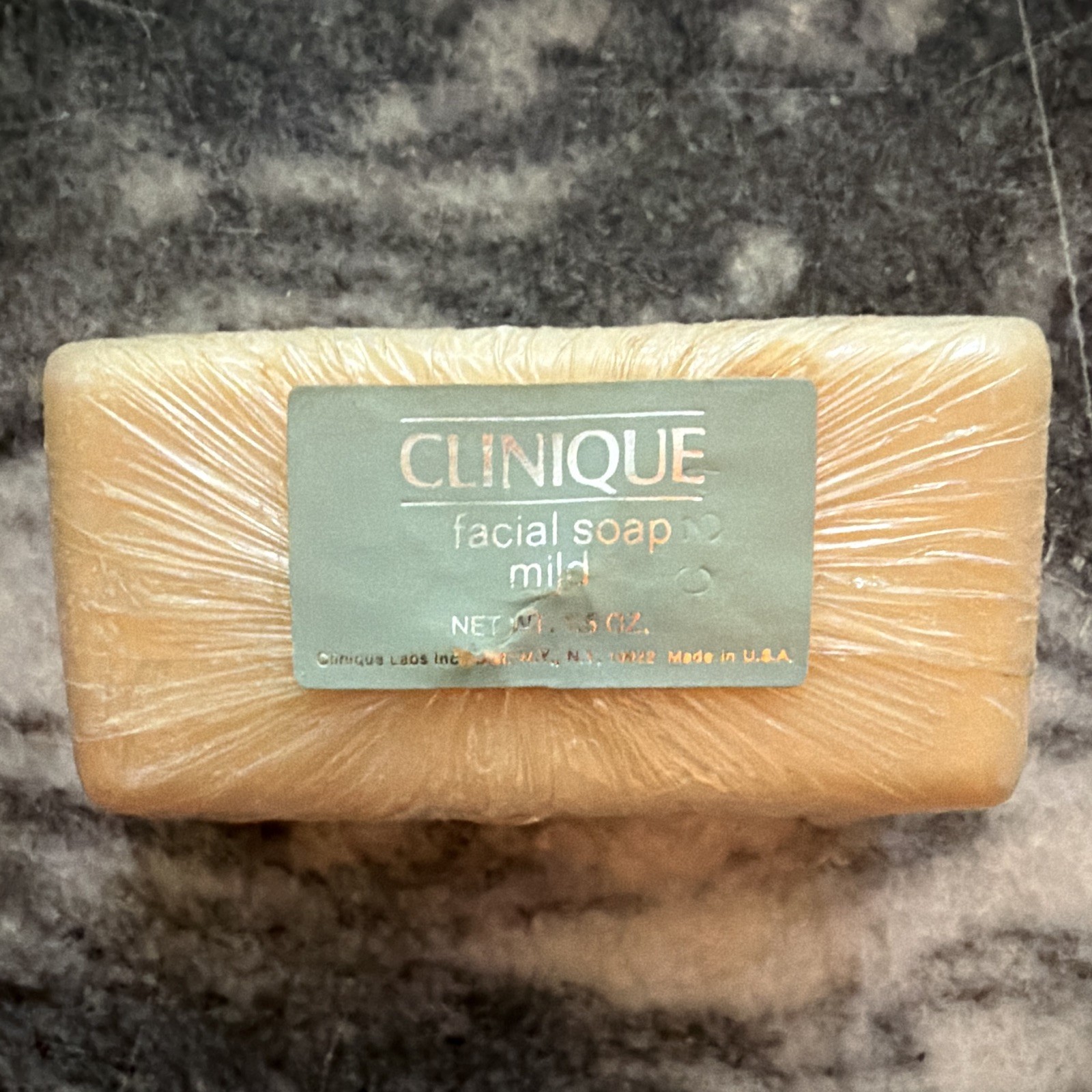 Vintage Clinique Facial Soap Mild 1.5 oz travel size VTG