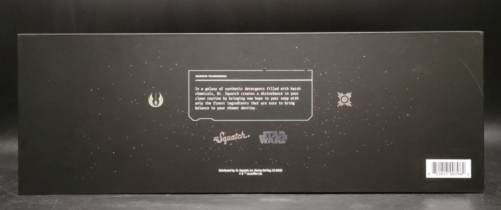 Collectible Dr. Squatch Star Wars Soap Box Set Complete And Unused