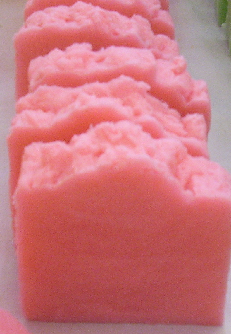 Peppermint Citronella ** HANDMADE SHEA BUTTER SOAP LOAF 2lbs ARGAN OIL SOAP ~