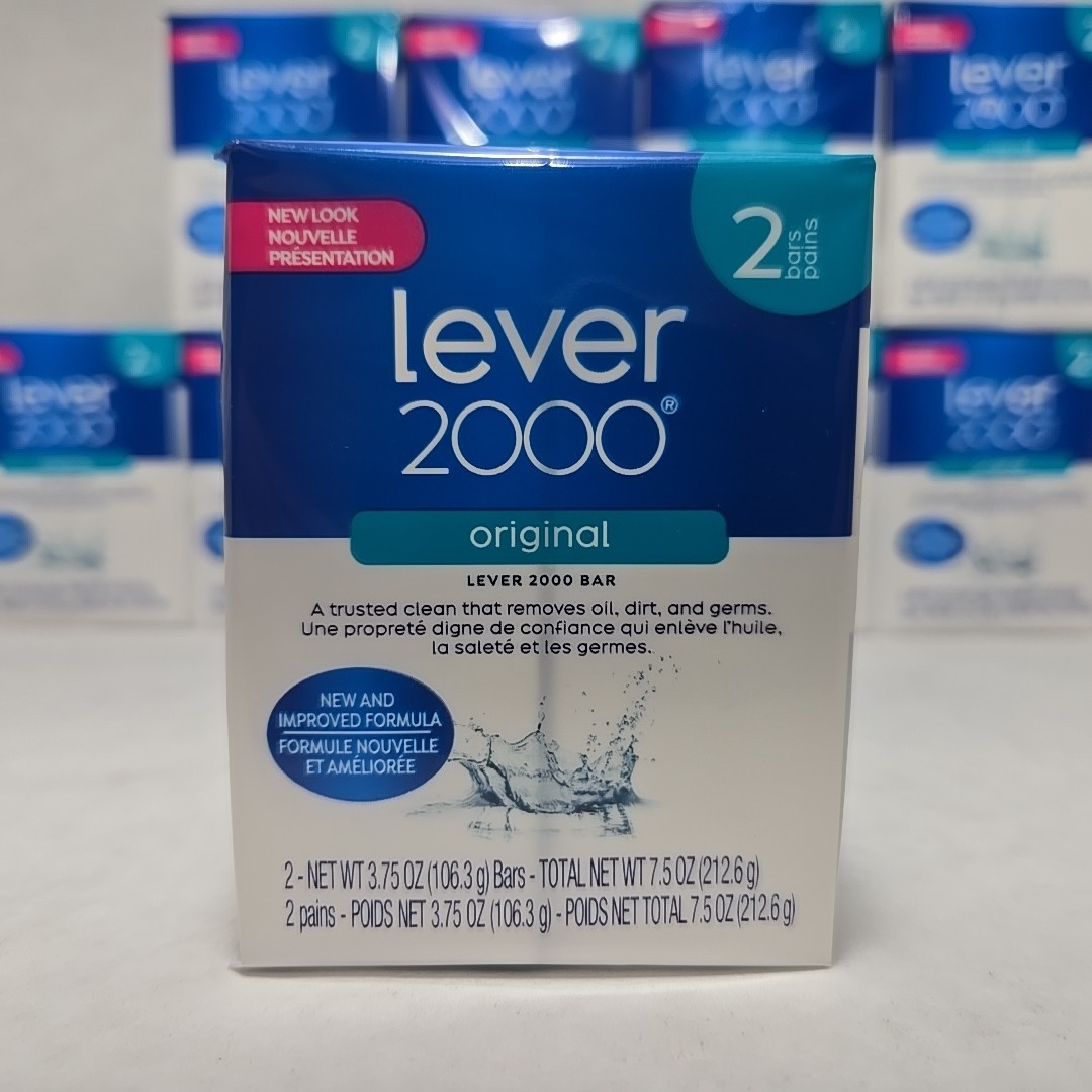 Lever 2000 Original Bar Soap 2 Packs Lot Of 10 Each Bar 3.75oz 20 In Total