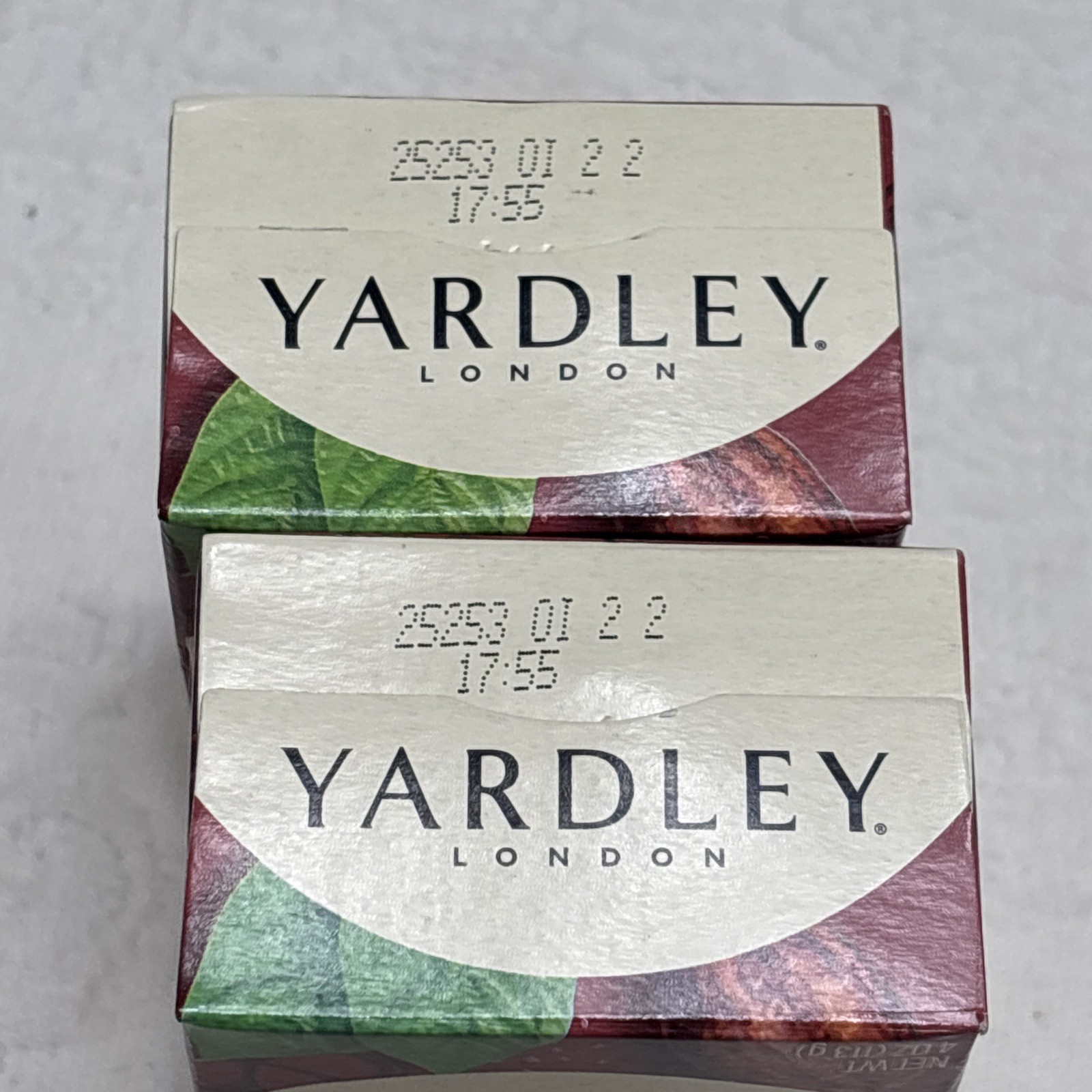 Yardley London Bath Bar Soap with Cocoa Shea Butter & Vitamin E 4 oz Pack of 2