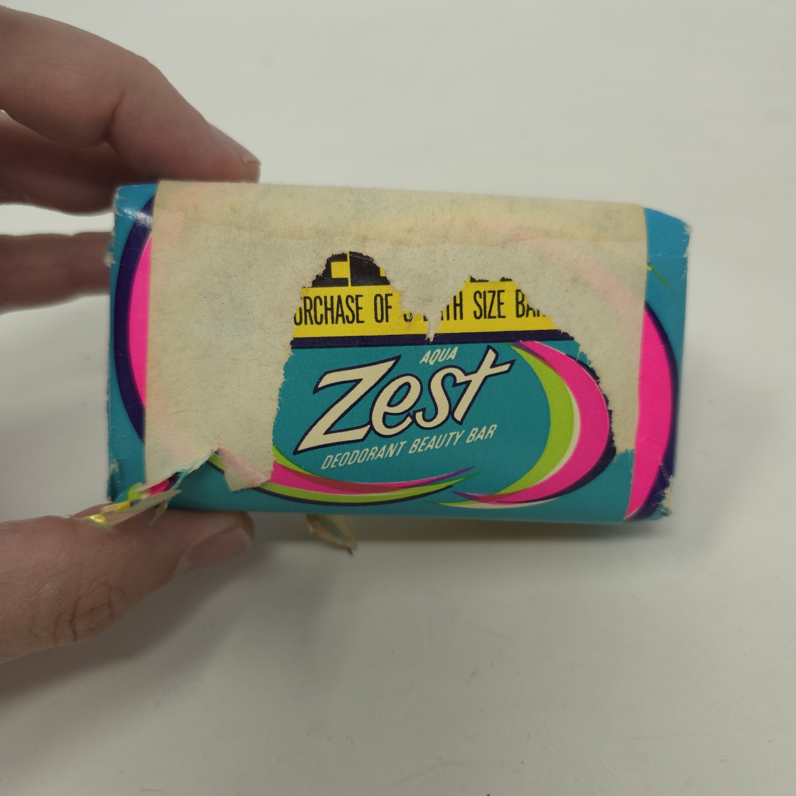 3 Vintage Zest Bar Soap Deodorant Beauty Bar 2x 5.75 oz & 1 3.75 oz