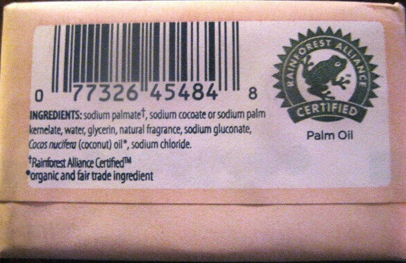4 Bars Tom’s of Maine Creamy Coconut Soap, 1.35 oz./ea. Travel Size – NEW!