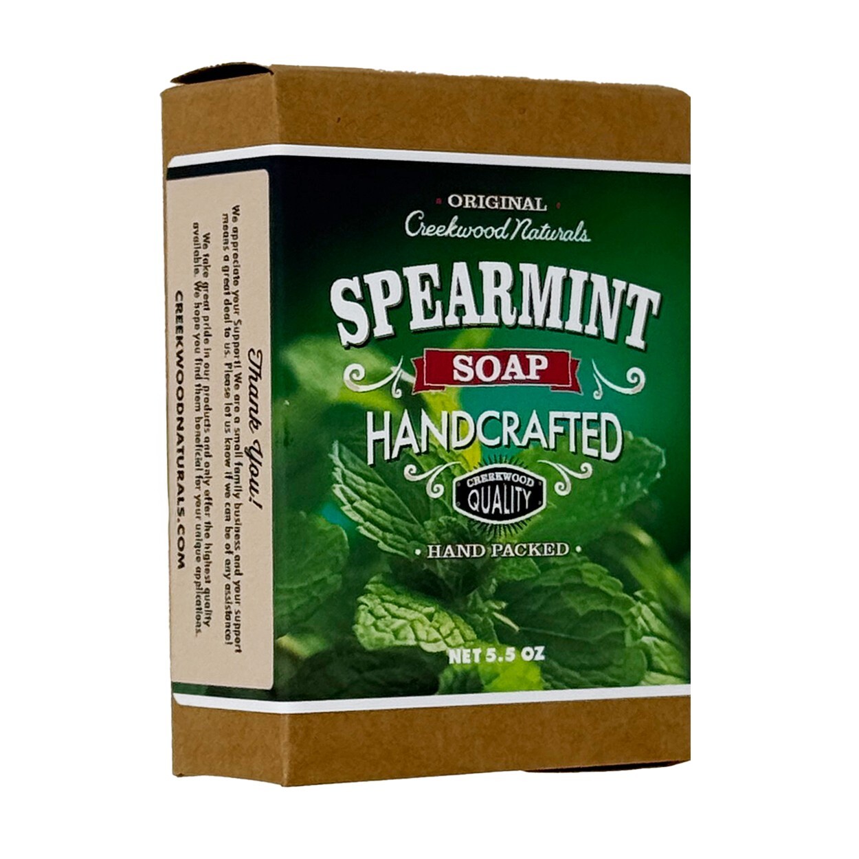 Handmade Spearmint Soap Bar – American Made All Natural Soap