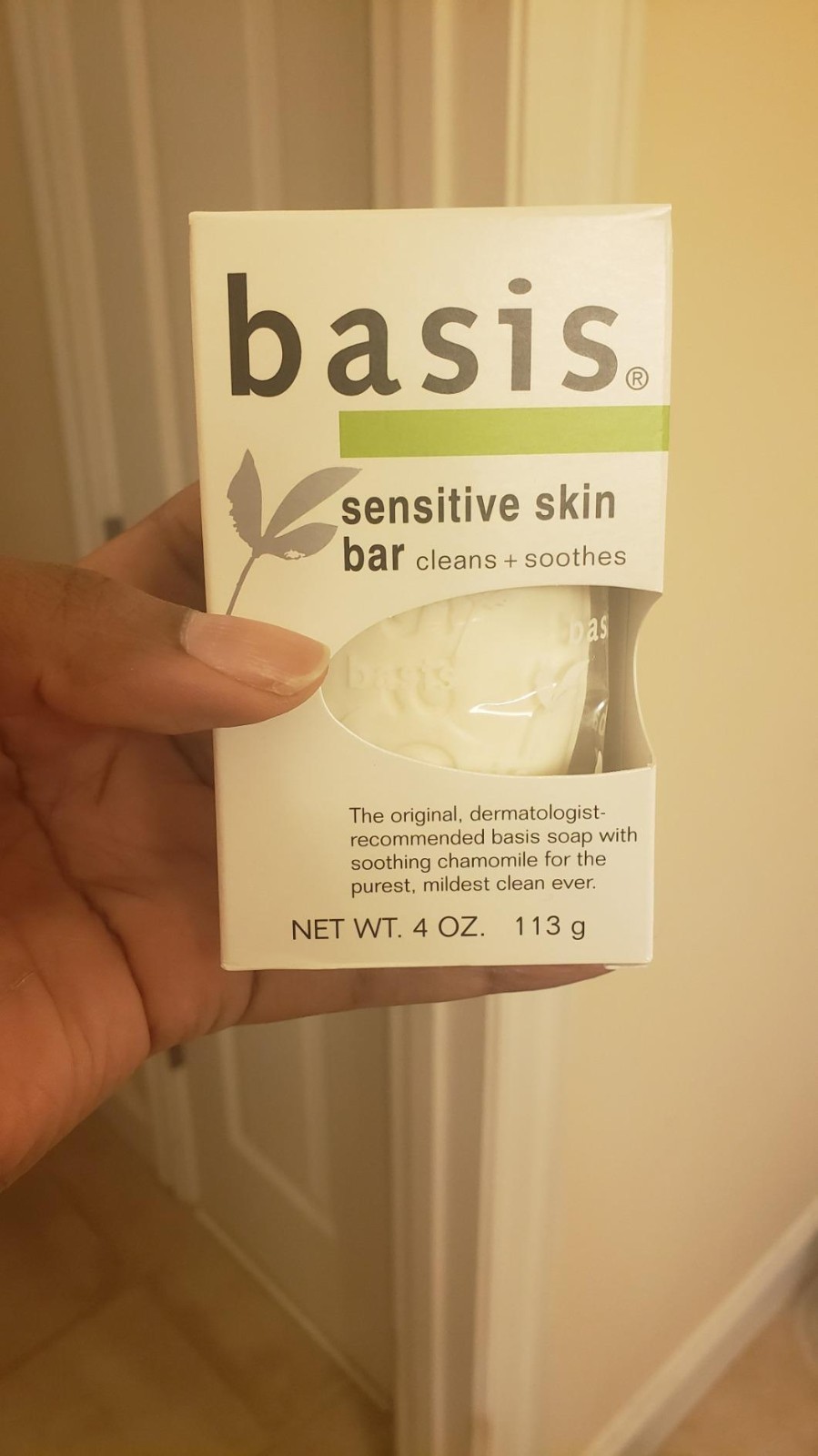 Fragrance-Free 6-Pack Sensitive Skin Bar Soap with Chamomile & Almond Oil – 4 Oz