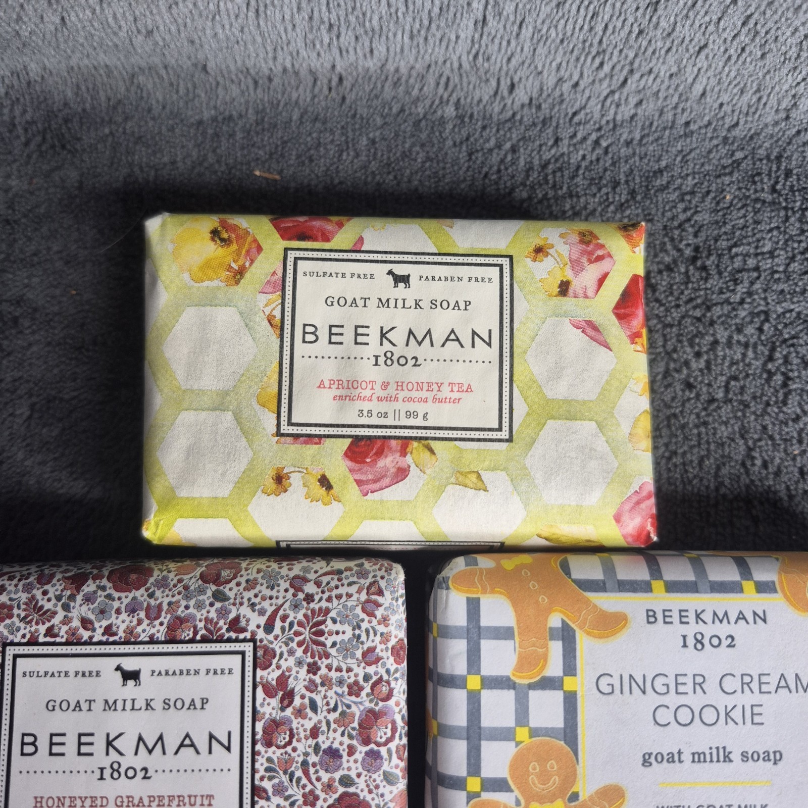 Beekman 1802 Fresh Air Goat Milk Bath Cleansing Bar Soap Lot Of 4