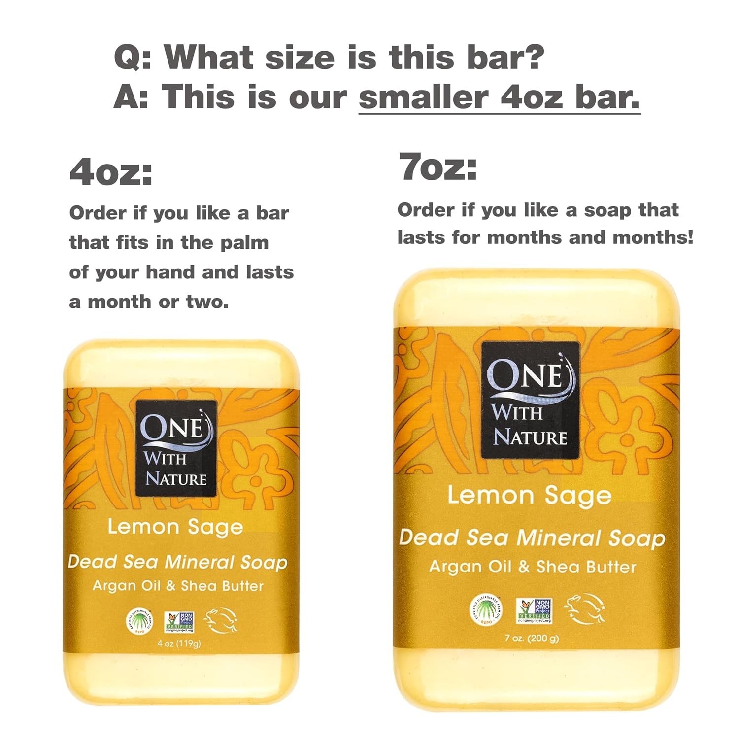 Dead Sea Lemon Sage Purifying & Exfoliating 3-Pack Soap