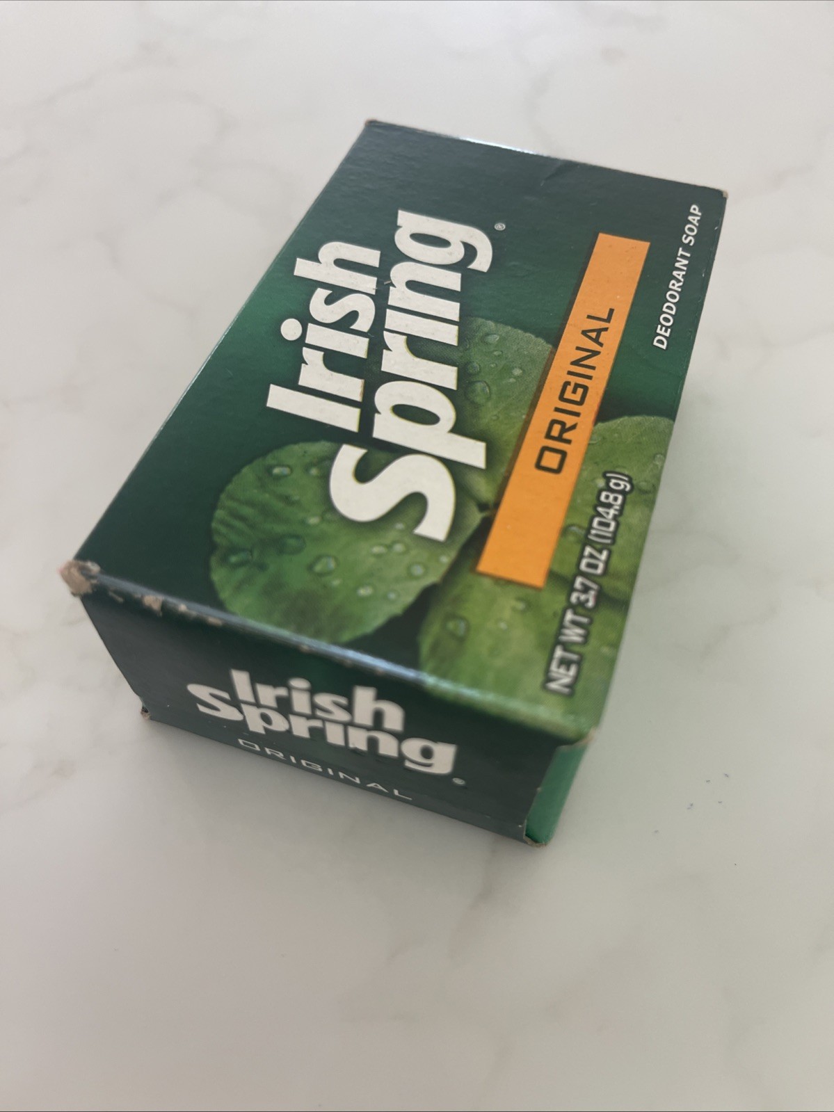 1 PCS IRISH SPRING ORIGINAL DEODORANT BAR SOAP 3.7oz NYNY Vintage