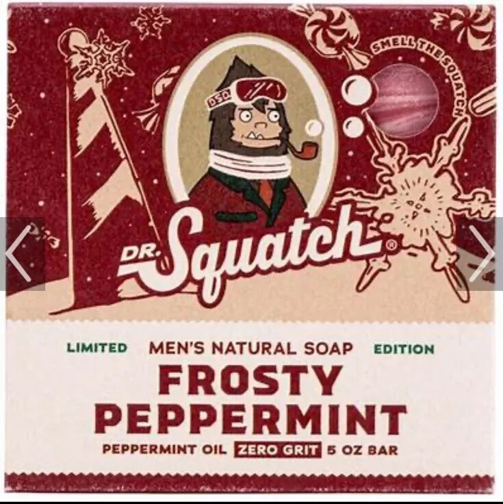 DR SQUATCH BAR SOAPS VARIOUS SCENTS NEW IN BOX BARS