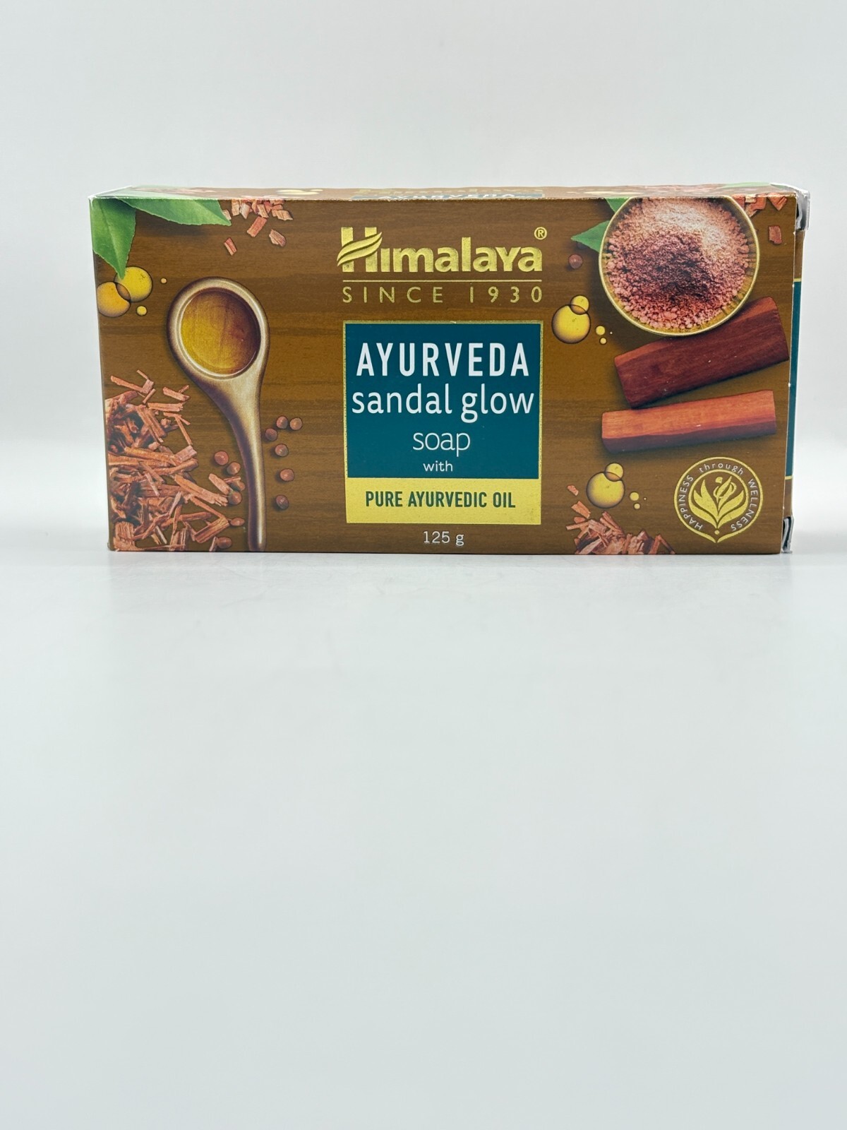Himalaya Ayurveda Sandal Glow Soap Nourishes & Softens Skin, 8×125 gm Multipack