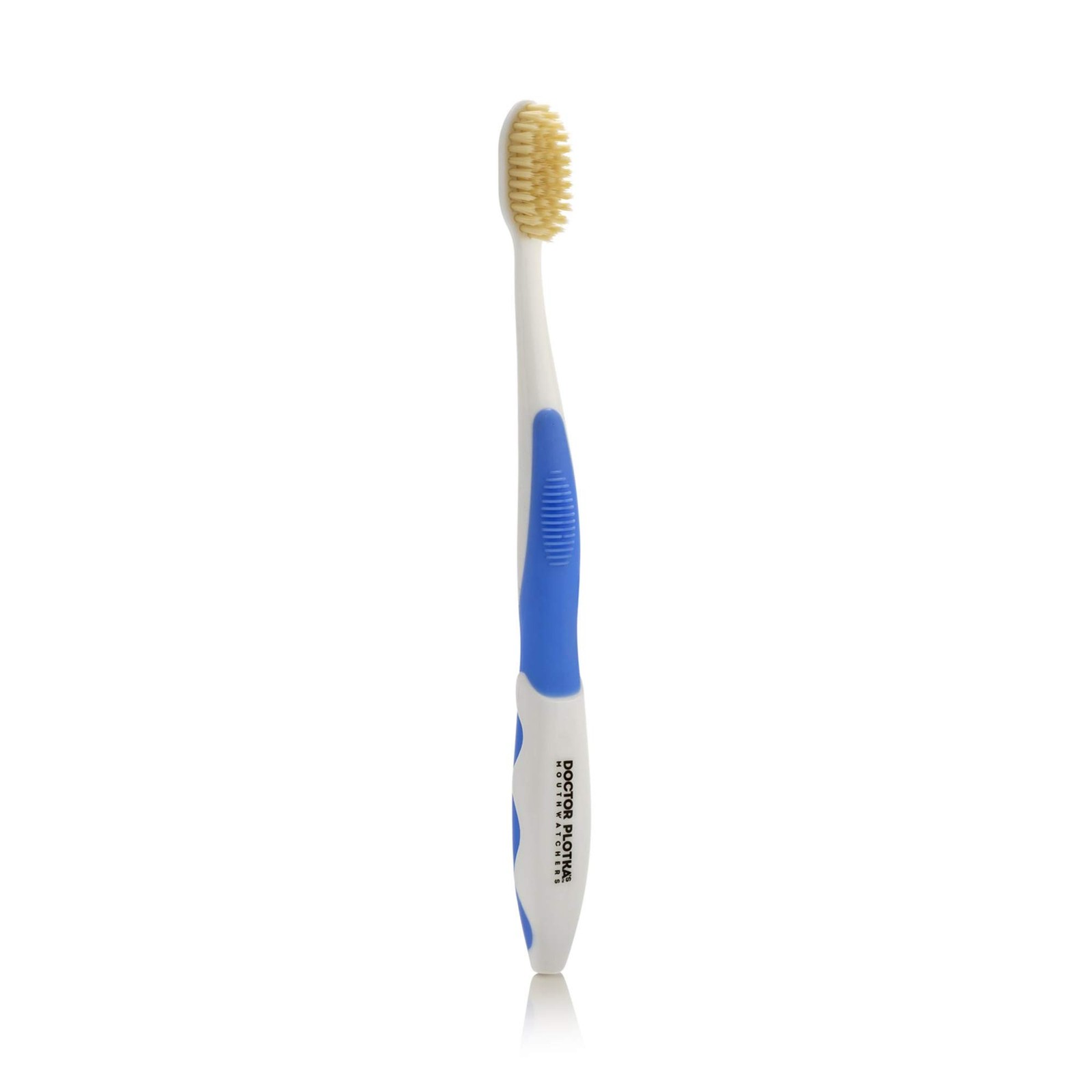 MOUTHWATCHERS Soft Flossing Manual Toothbrush for 1 Count (Pack of 1), Blue