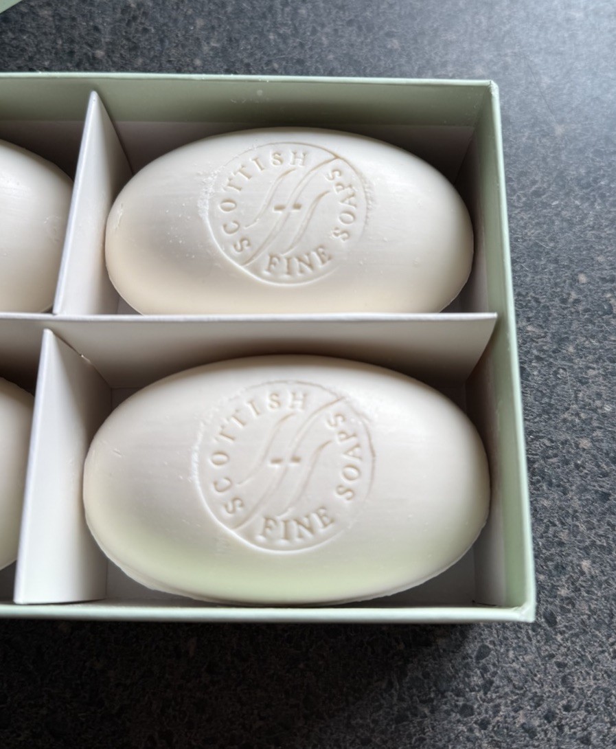 The Scottish Fine Soaps Company SEA KELP Soap Bar Box Set 4X 3.5oz DISCONTINUED