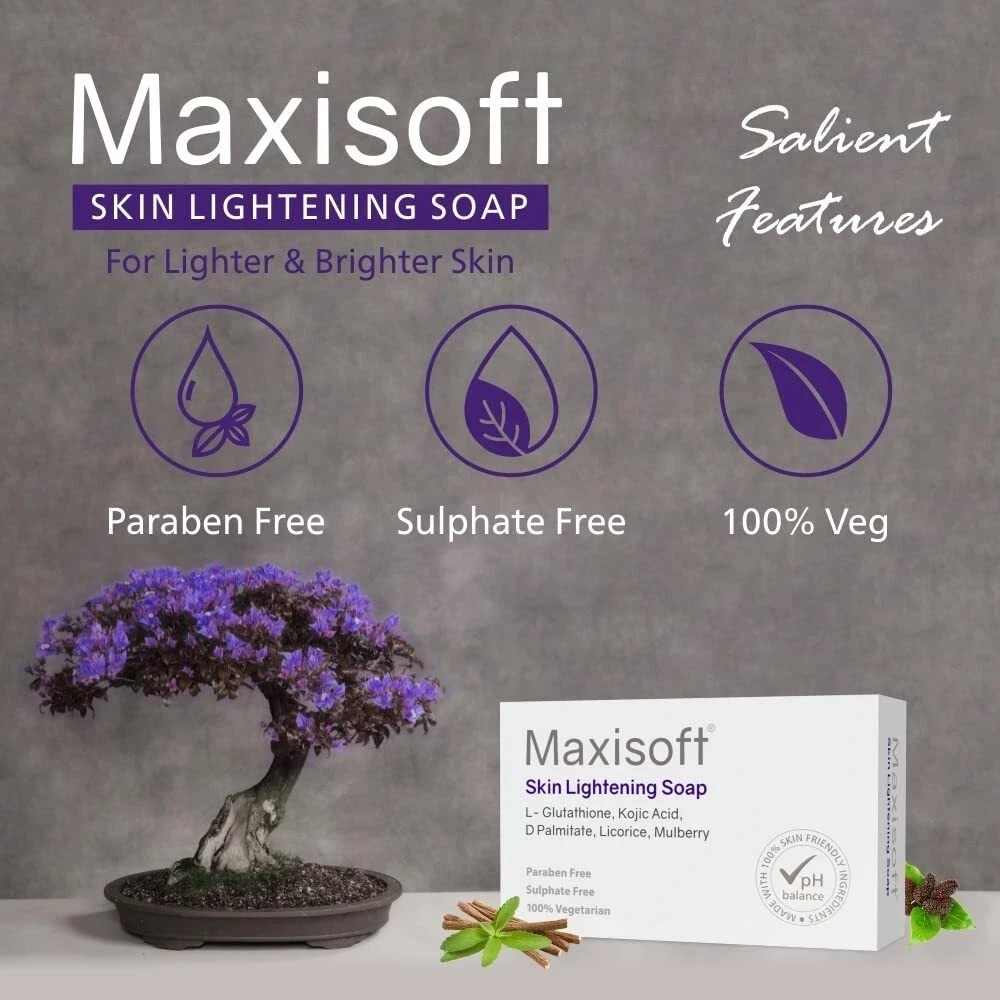 Maxisoft Skin Lightening Soap 75 gm f020