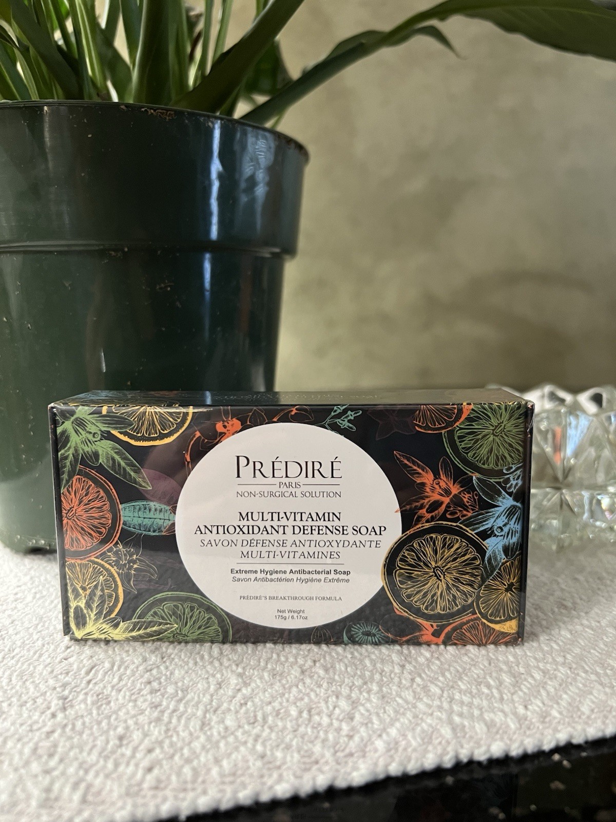 Predire Bar Soap, Black Orchid Mud Soap, Argan Renewal Soap, Multi-Vitamin Soap
