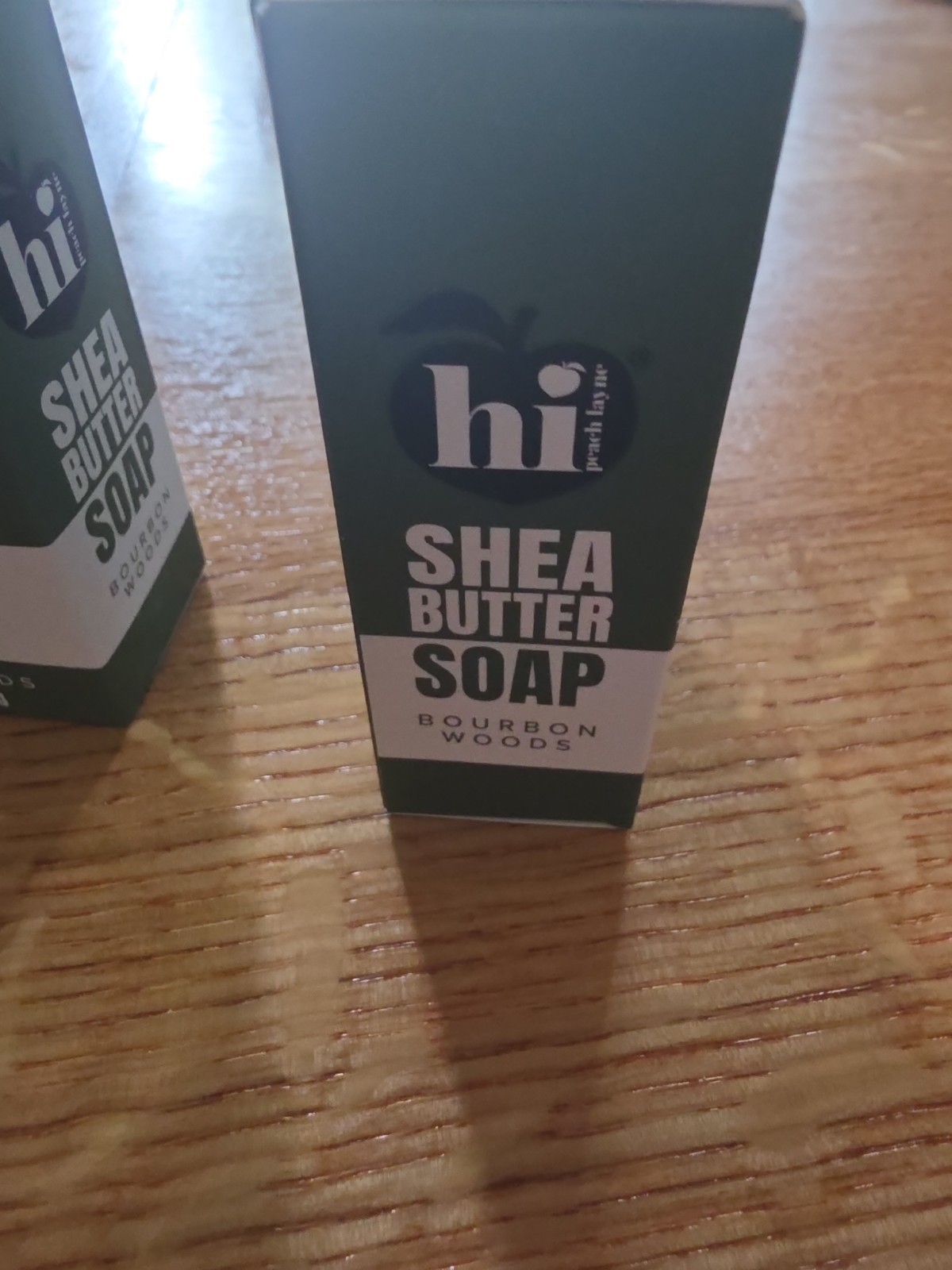 HI Shea Butter Soap Bourbon Woods 2 Pack 5 Ounces New Sealed