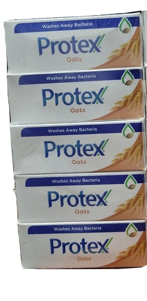 (5 Bars 3.7 oz) PROTEX OATS ANTIBACTERIAL SOAP BAR JABON PROTEX AVENA Family PK