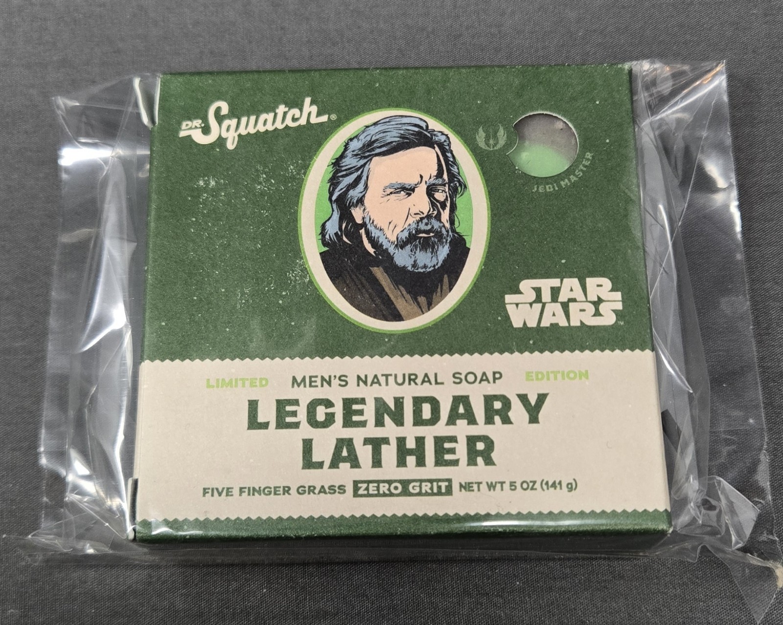 Dr. Squatch Star Wars Legendary Lather Soap Zero Grit Limited Edition (Lot Of 4)