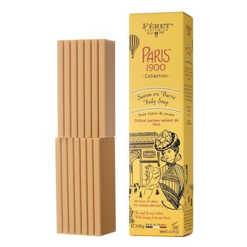 Feret Parfumeur Beauty Bar Soap with Honey 2 soaps x 100 grams
