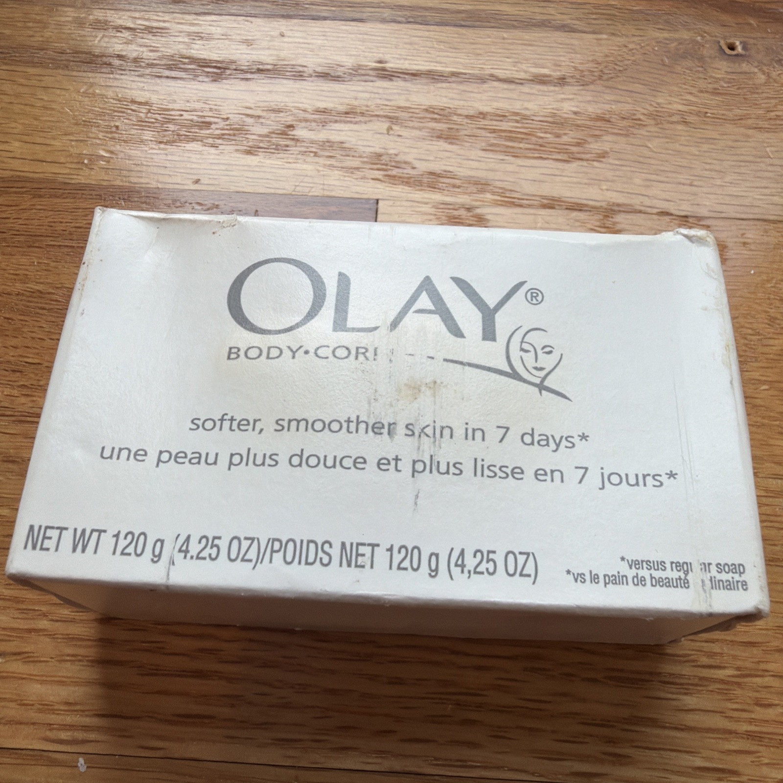 Vtg Olay Body*Corps Bath Bar 4.25 Oz. NIB softer, smoother skin in 7 days
