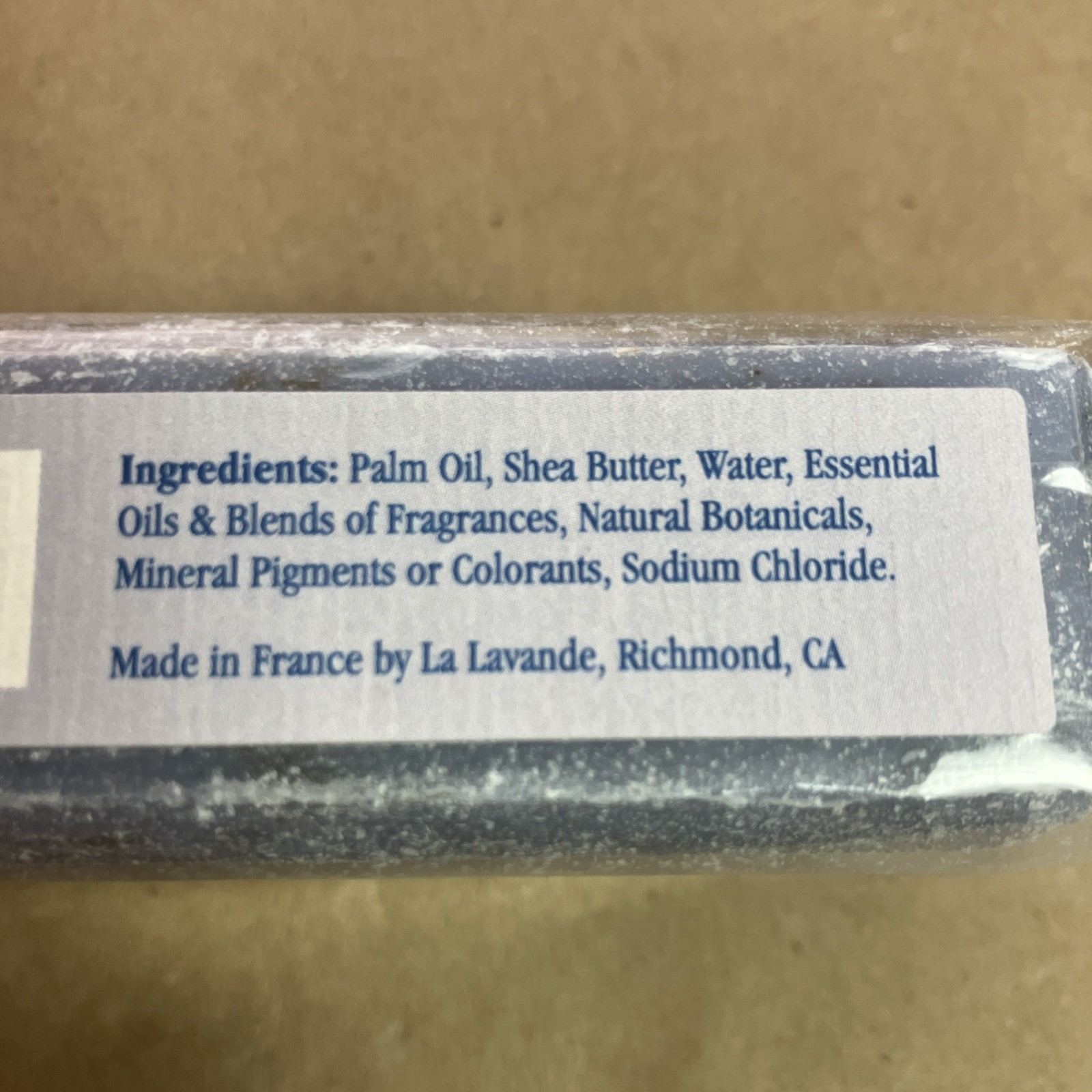 Triple Milled Bar Soap Lavande lavendar bar soap new 7 oz French France