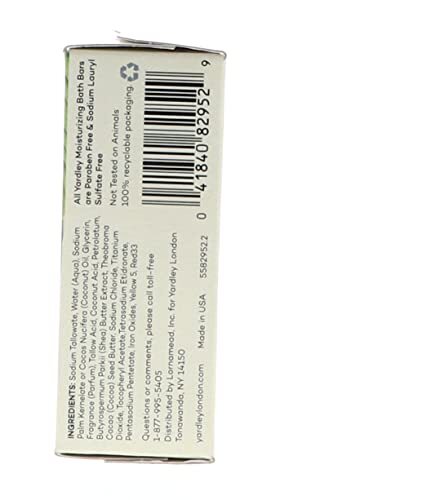 Yardley Moisturizing Bar Cocoa Butter, Chocolate, 4.25oz