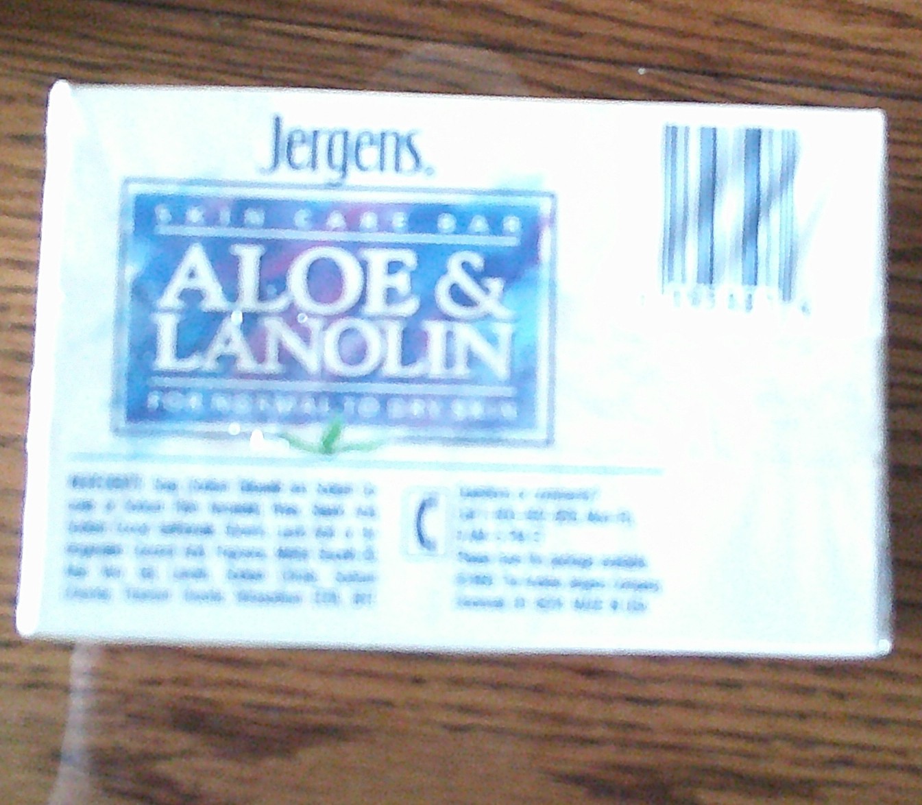 NEW 1993 JERGENS Aloe & Lanolin Bath Bars Soap Use or Prop (2)