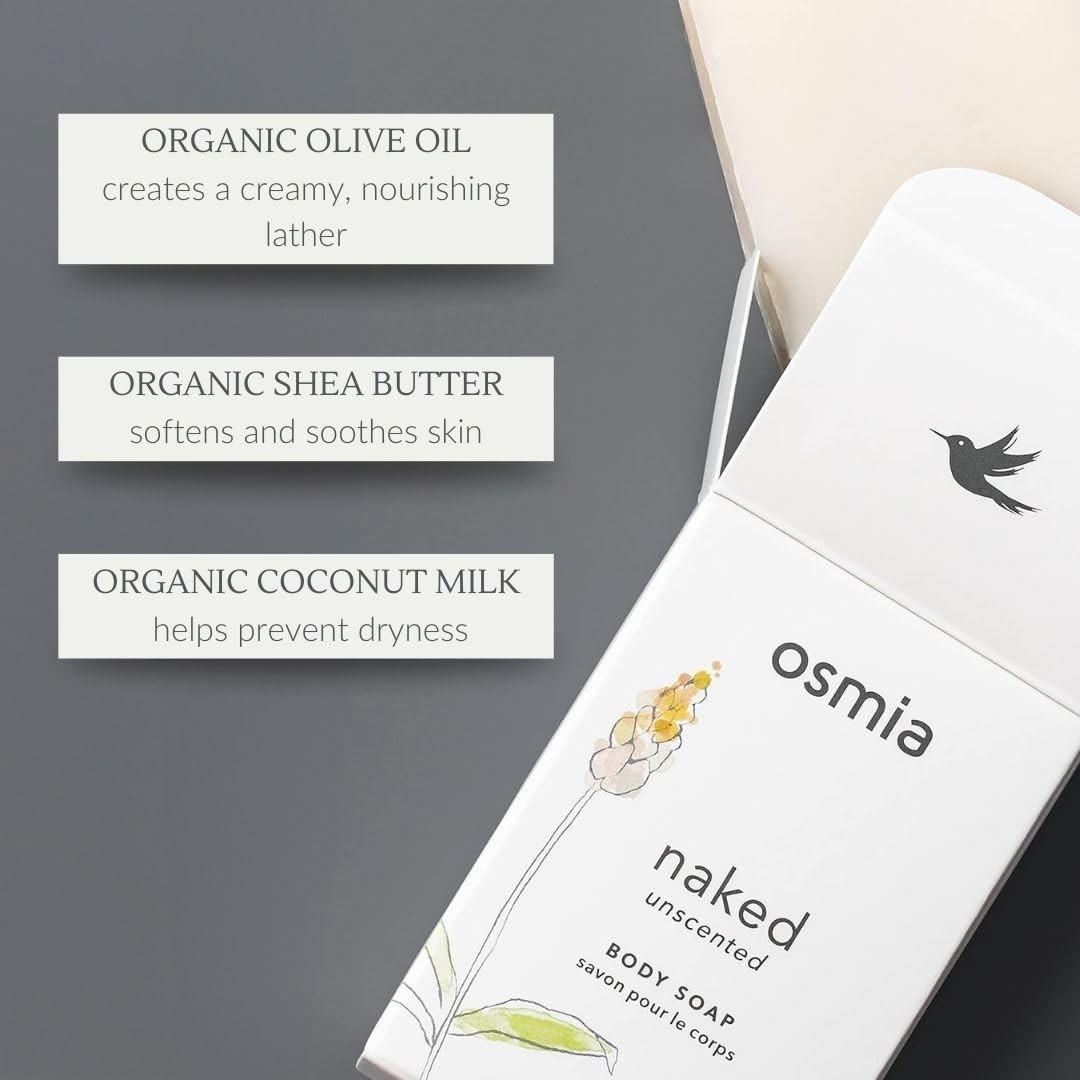 Skincare Natural Naked Body Soap | Nourish, Moisturize, Soften | Unscented, S…