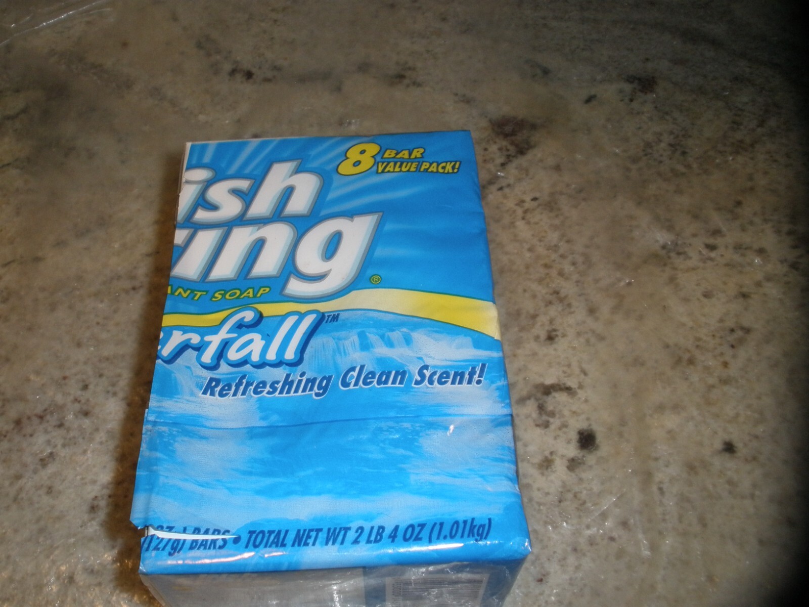 NEW PACK OF 4 IRISH SPRING WATERFALL BATH BAR 4.5OZ EACH