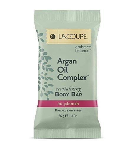 LOT OF 20 LaCoupe Embrace Balance Argan Oil Complex Revitalizing Body Bar 1.3 oz