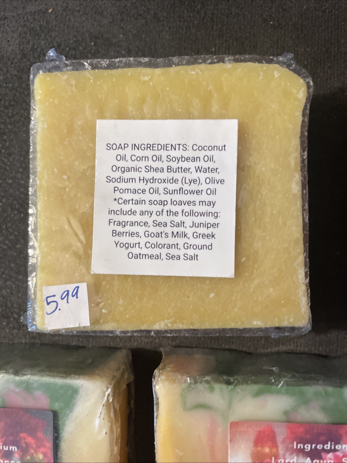 (3), 2,Pure Lye & 1, Tropical Citrus Soap Bar From Denver Soap & Candle Co. Read
