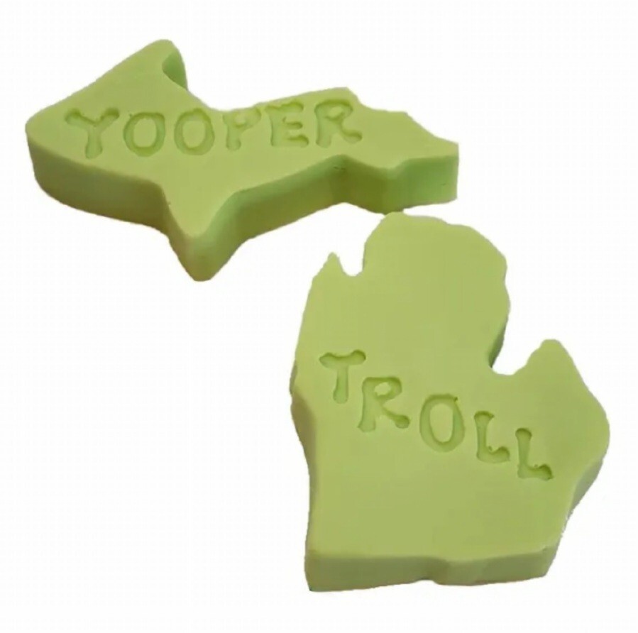 GOAT MILK SOAP Eucalyptus & Lavender MICHIGAN YOOPER & TROLL 4.25 & 2.75 Ounces