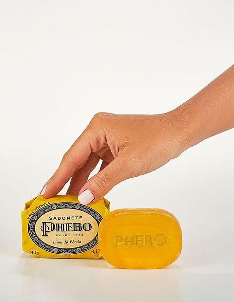 Phebo Persian Lime Glycerin Soap 90g – Sabonete Lima da Pérsia