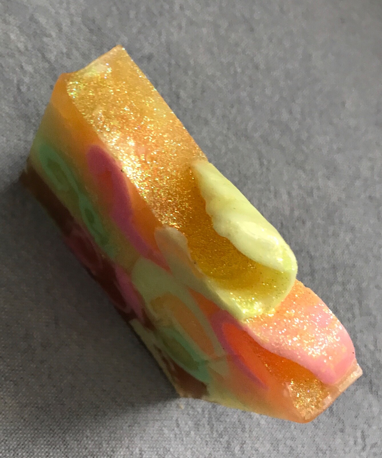Organic Home made soap W/Hepp seed oil! Cheery Almond scent YUMMY!