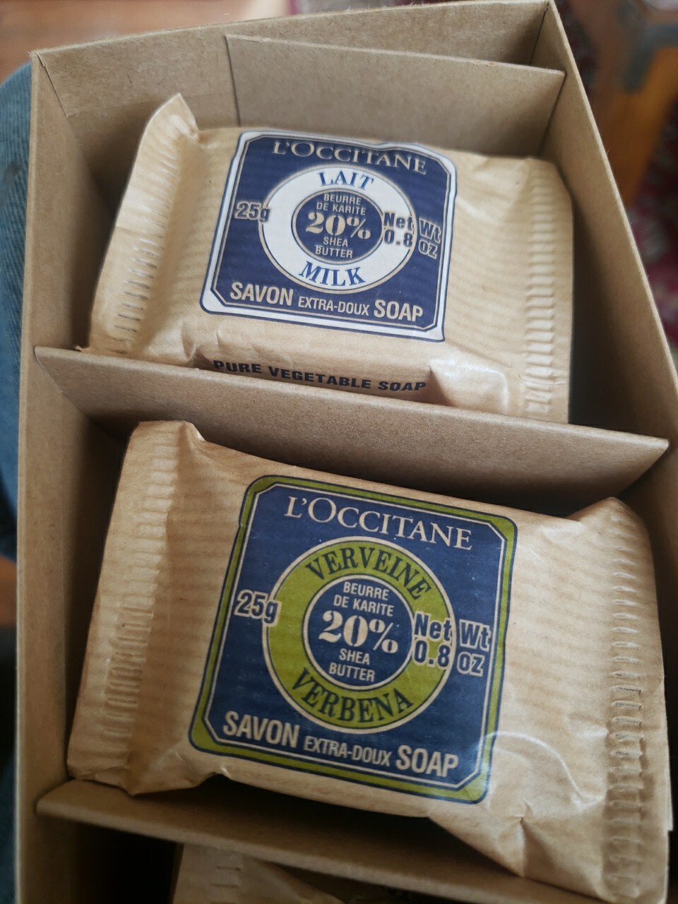 L’OCCITANE Shea Butter Extra Gentle Milk Soap Collection Of 12 – 25g 0.08oz –