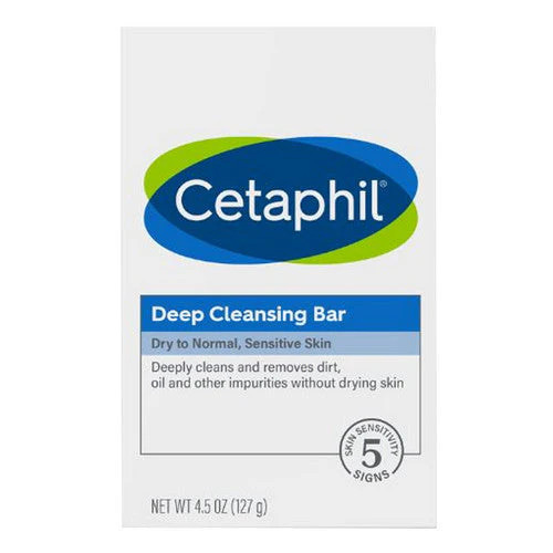 Deep Cleansing Bar Dry To Normal Sensitive Skin 4.5 Oz