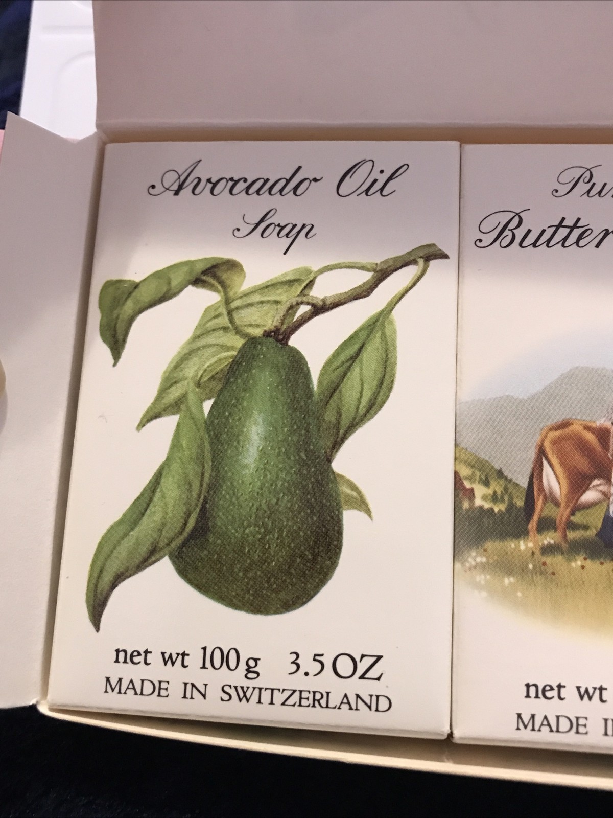 Rare Crabtree & Evelyn Cucumber Soap Trio 3x 100g/ 300g 10.5 oz Total Vtg 1984