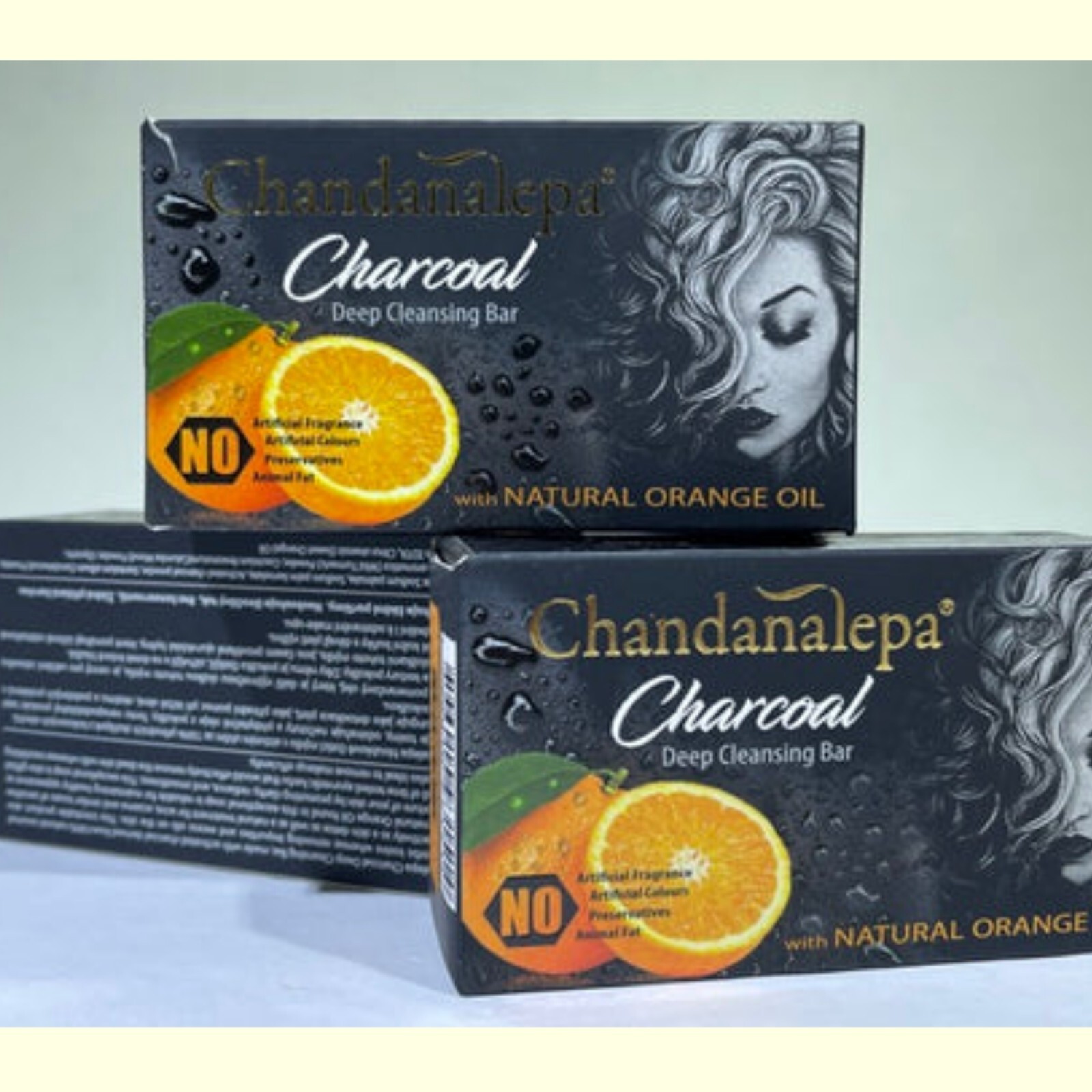 Charcoal Ayurvedic Herbal Soap Sri Lanka Chandanalepa Beauty Body Health