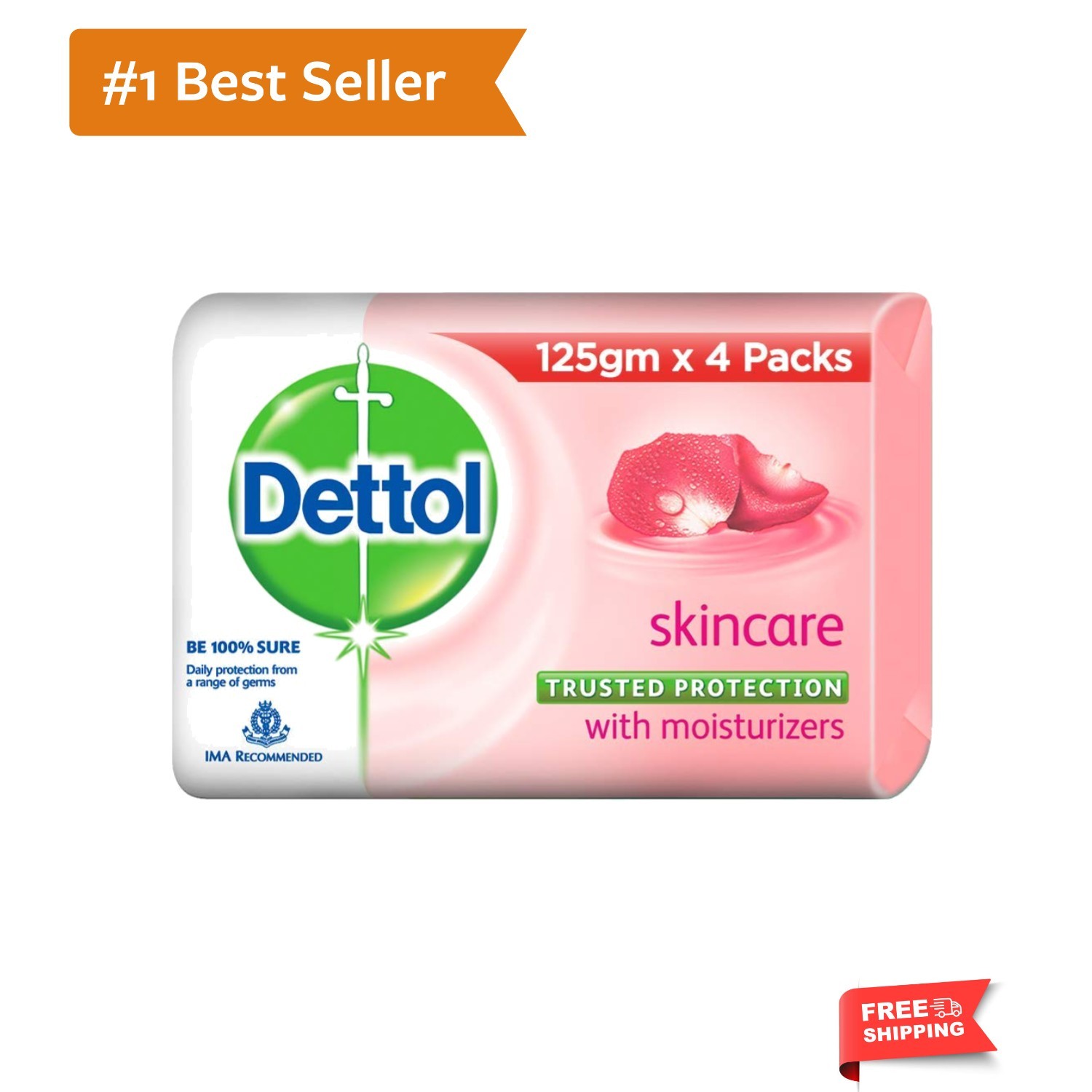 Skincare Soap, 125g Pack of 4